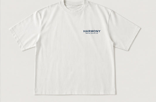 Camiseta Harmony Globe - White/Blue