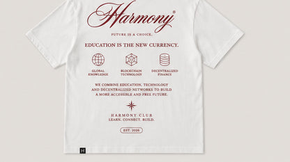 Camiseta Harmony Decision - White/Red